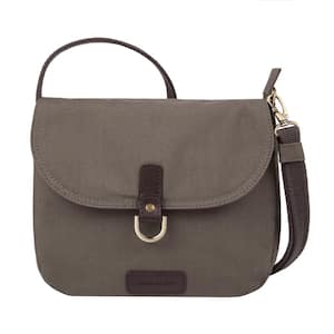 Courier Stone Gray Anti-Theft Saddle Crossbody Bag