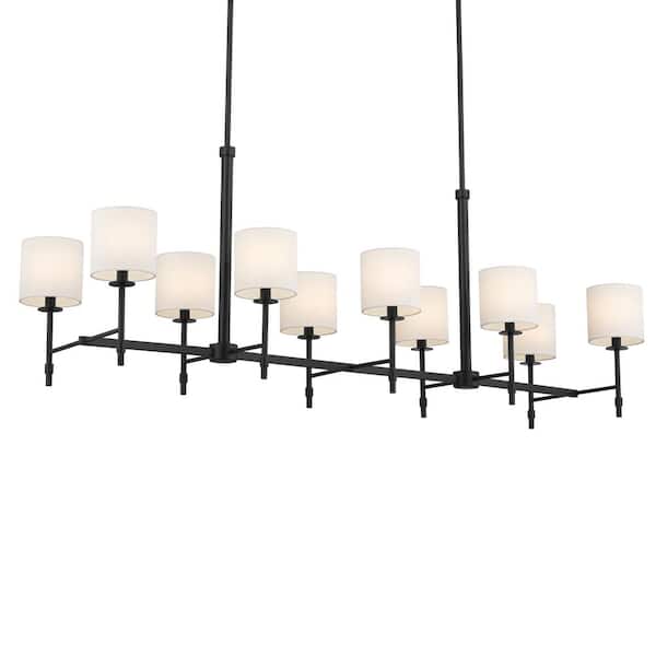 Kichler Ali 10-Light Black Traditional Chandelier