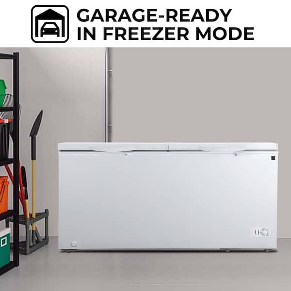 KENMORE 79.10 in. 25 cu. ft. (710L) Convertible Chest Freezer