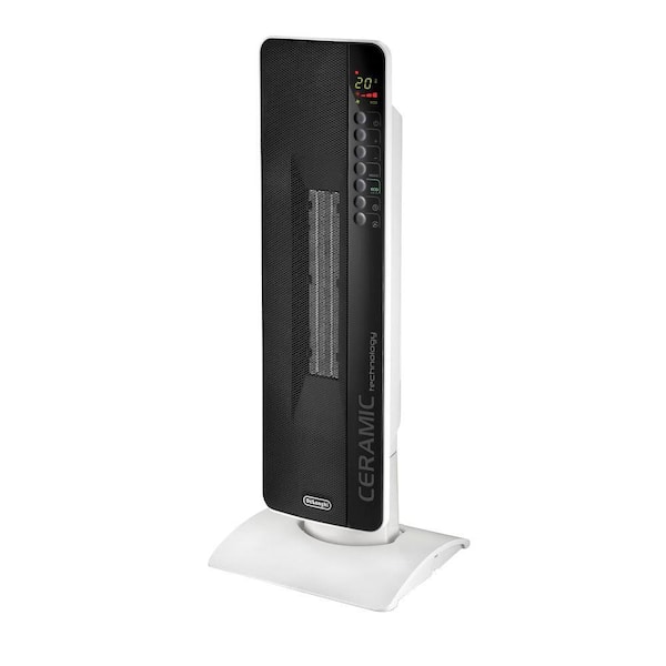 DeLonghi 27 in. 1500-Watt Digital Flat Panel Ceramic Tower Heater