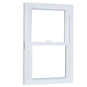31.75 in. x 61.25 in. 70 Pro Series Low-E Argon Glass Double Hung White Vinyl Replacement Window, Screen Incl