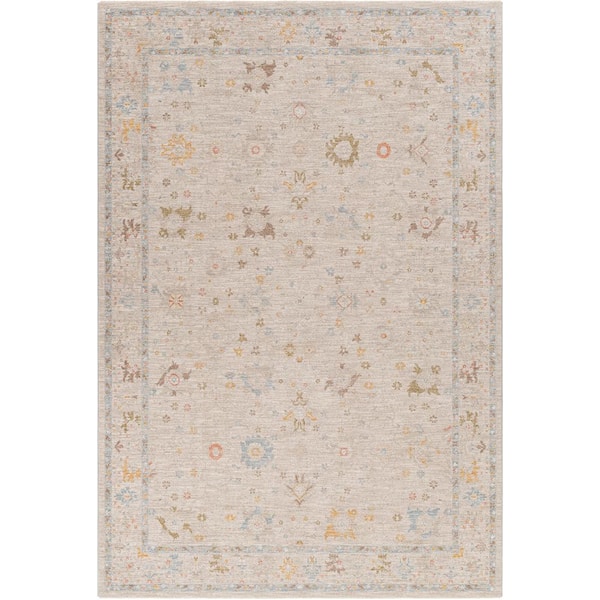 Livabliss Avant Garde Gray Traditional 12 ft. x 15 ft. Indoor Area Rug