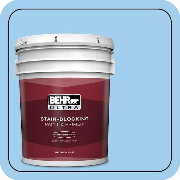 BEHR ULTRA 5 gal. #P510-2 Mediterranean Charm Extra Durable Flat Interior Paint & Primer