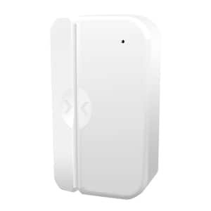 Battery-Powered Smart Wi-Fi Door and Window Sensor, Easy setup - No Hub Required in White (12-Pack)