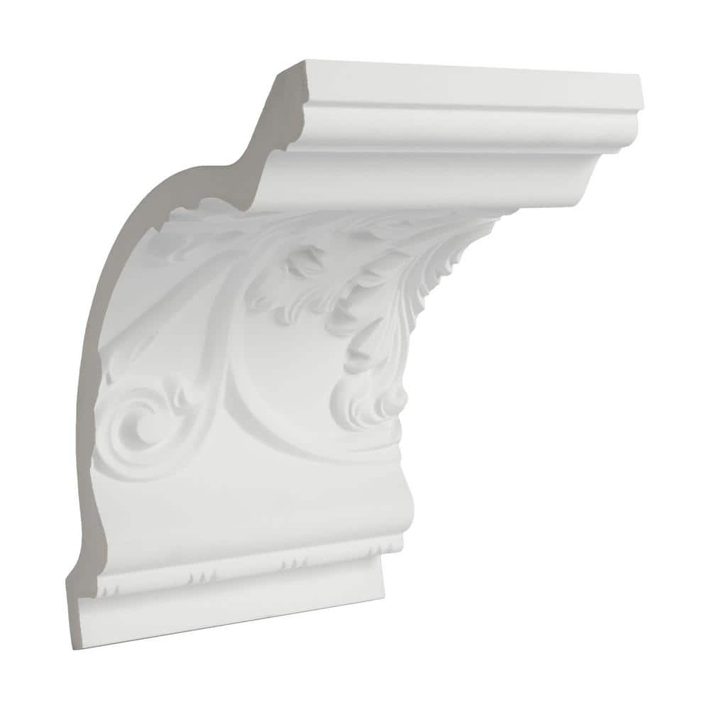 9 in. x 7-1/2 in. x 6 in. Polyurethane Long Ornate Leaves Crown Moulding Sample price history on PriceWatchPro