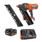 18V Brushless Cordless 30° 3-1/2 in. Framing Nailer Kit w/ 4Ah MAX Output Battery, Charger, & Extended Capacity Magazine