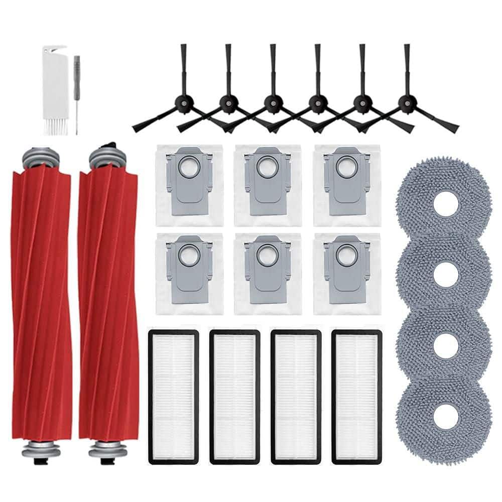 Robot Vacuum Parts & Accessories Kit (24-Pcs Pack) Replacement for Qrevo S, Qrevo Plus, Qrevo Pro Models price history on PriceWatchPro