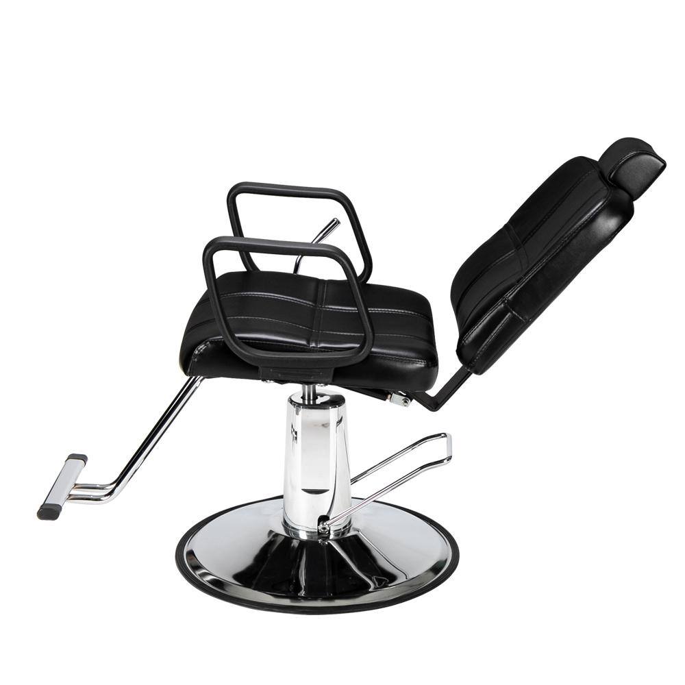 Winado Black Salon Hair Styling Chair with Hydraulic Pump for Hair