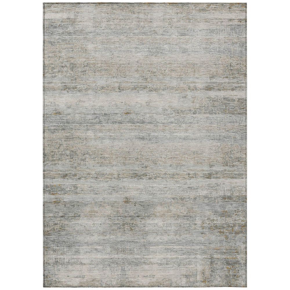 Chantille Machine Washable Indoor/Outdoor Abstract ACN2154 Granite 3 ft. x 5 ft. Area Rug price history on PriceWatchPro