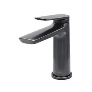 Ibiza 1- Handle Single Hole Bathroom Faucet in Oil Rubbed Bronze