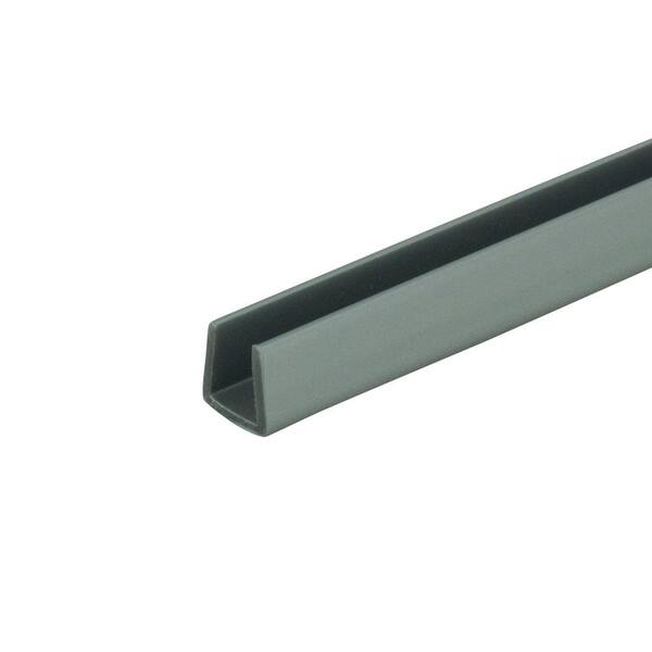 Outwater Plastics 133-BK Black 3/8 Inch Rigid PVC Plastic U...