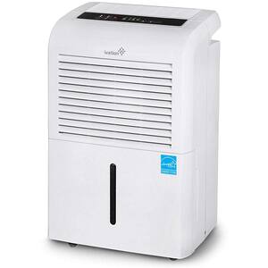 50-Pint ENERGY STAR Dehumidifier with Continuous Pump, Large Capacity Compressor for Spaces up to 4,500 sq ft.