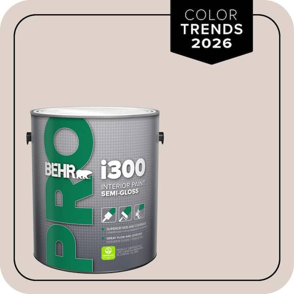BEHR PRO 1 gal. #N150-1 Mocha Ice Semi-Gloss Interior Paint