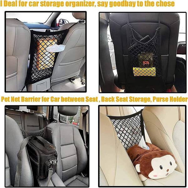 thumbnail image 2 of Best Pet Barrier For Suv Feestars 50" Dog Barrier For SUV & Truck - See Through Mesh Pet Divider For Back Seat Safety Dog Barrier For Truck 2 of 9