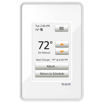 White Electric Floor Heating Thermostat Control Use for Control Electric Floor Heating Dual Sensor WiFi Smart Thermostat 01 Thermostat White Electric Floor Heating Thermostat Control Use for Control Electric Floor Heating Dual Sensor WiFi Smart Thermostat 01 Thermostat
