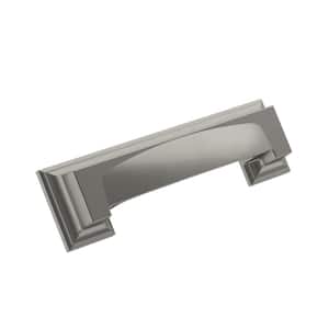 Appoint 3 in. or 3-3/4 in. (76mm or 96mm) Traditional Satin Nickel Cabinet Cup Pull