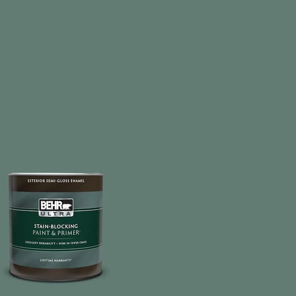 BEHR ULTRA 1 qt. S4306 Forest Edge SemiGloss Enamel