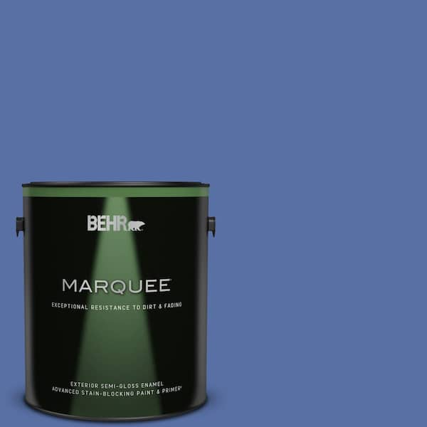 BEHR MARQUEE 1 gal. #MQ5-47 Splendor and Pride Semi-Gloss Enamel Exterior Paint & Primer