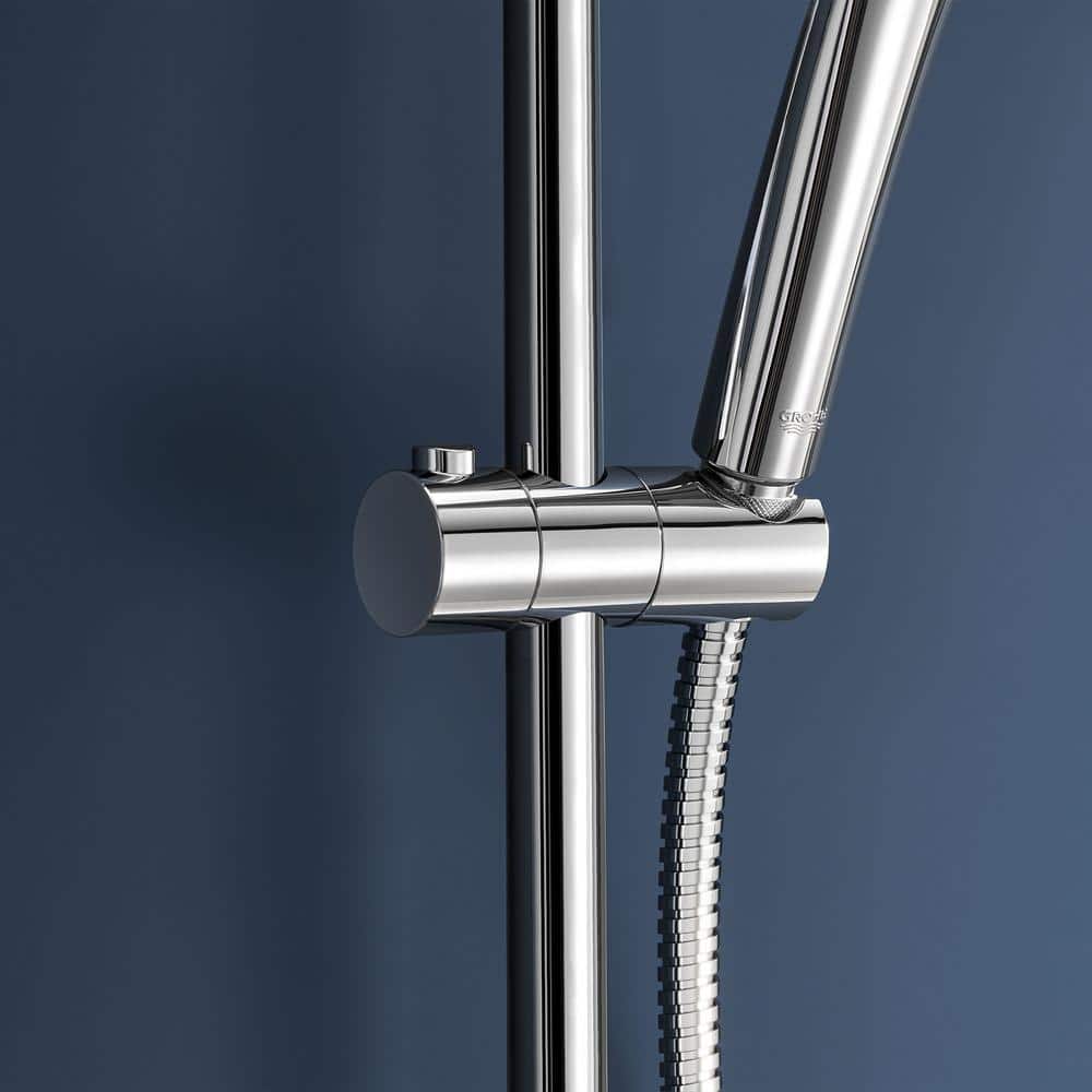 Euphoria Starlight Chrome Adjustable Multi-head Shower System