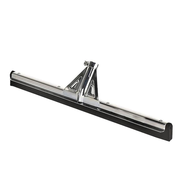 Alpine Industries 22 in. Moss Rubber Professional Locking Floor Squeegee without Handle in Black