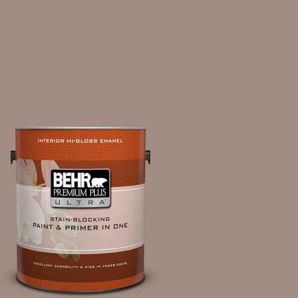 BEHR Premium Plus Ultra 1 gal. #770B-5 Country Club Hi-Gloss Enamel Interior Paint and Primer in One