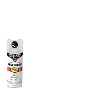 12 oz. Custom Spray 5-in-1 Matte Clear Spray Paint (Case of 6)