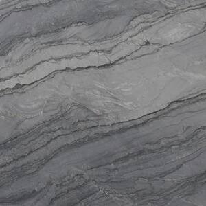 3 in. x 3 in. Quartzite Countertop Sample in Mercury Gray