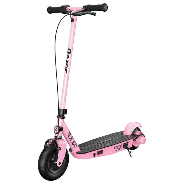 Power Core XLR100 Electric Scooter Outdoor Ride-on Toy for Ages 8+, Pink