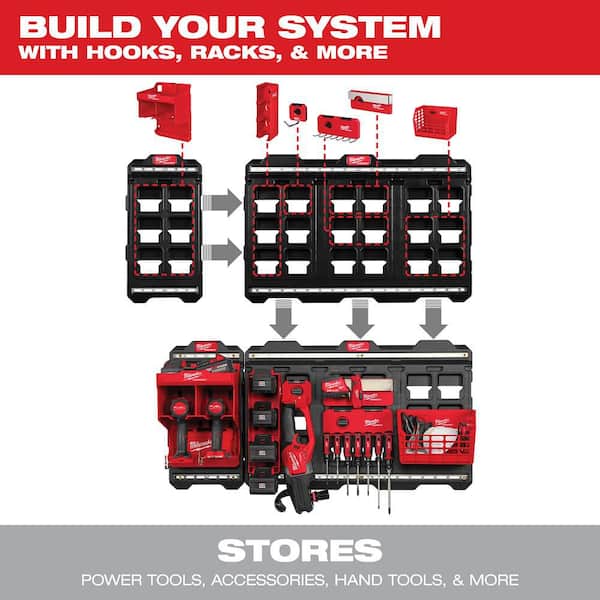 PACKOUT Tool Station with Compact Wall Plate Set (2-Piece)
