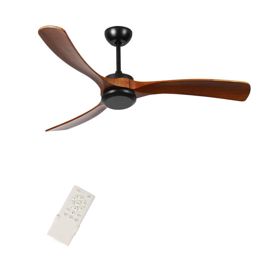 72 in. Modern Minimalist Black Ceiling Fan with Reversible DC Motor and Remote Control for Living Room, Dining Room price history on PriceWatchPro