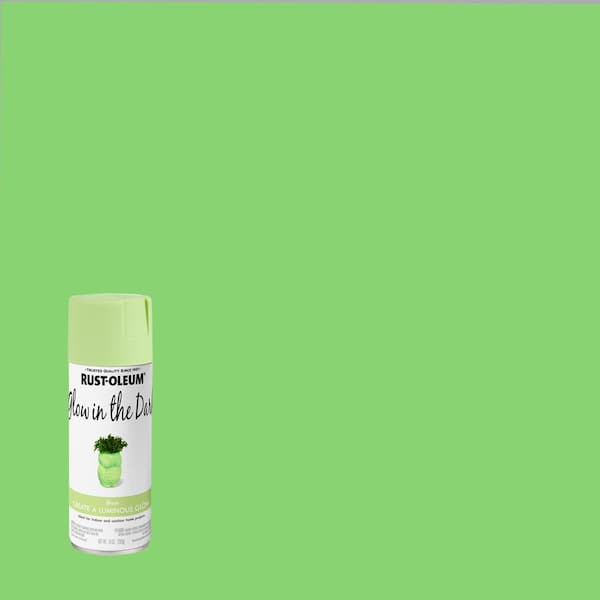 RUST-OLEUM Specialty-Glow-In-The-Dark-Latex-Paint Green Spray