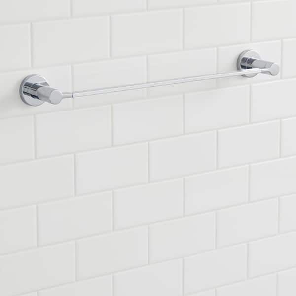 Modern 18 in. Towel Bar in Chrome