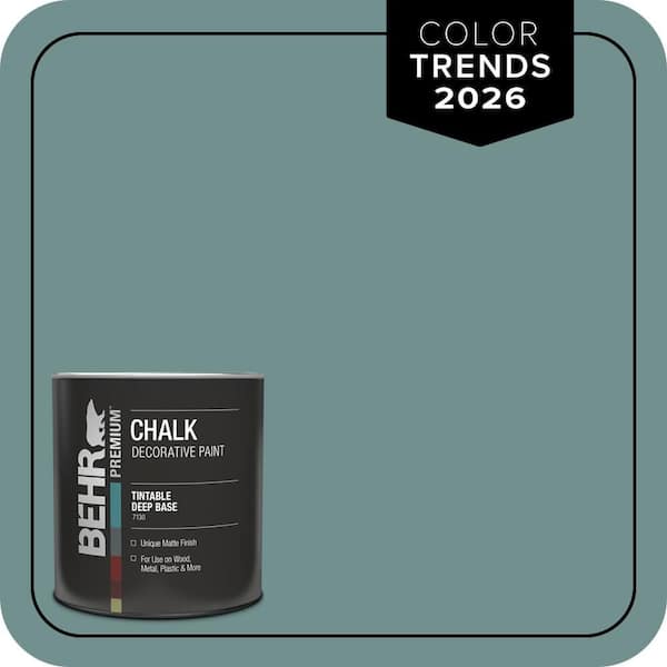 BEHR PREMIUM 1 qt. #PPU12-03 Dragonfly Interior Chalk Decorative Paint