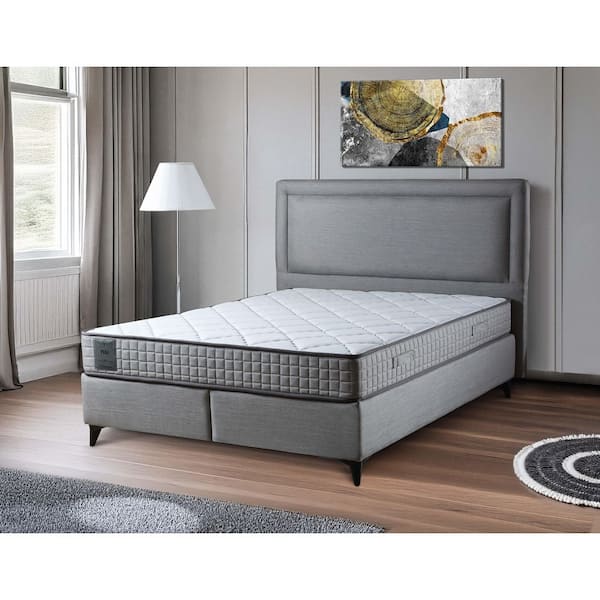 Full Firm Hybrid, Durable Support and Comfort, CertiPUR-US Foam 8 in. Bed-in-a-Box Mattress