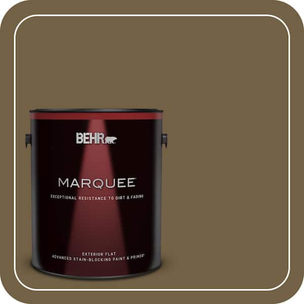 BEHR MARQUEE 1 gal. #PPU7-02 Tree Swing Flat Exterior Paint & Primer