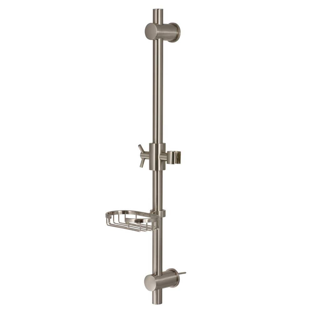 PULSE Showerspas 28 in. Adjustable Slide Bar Shower Panel
