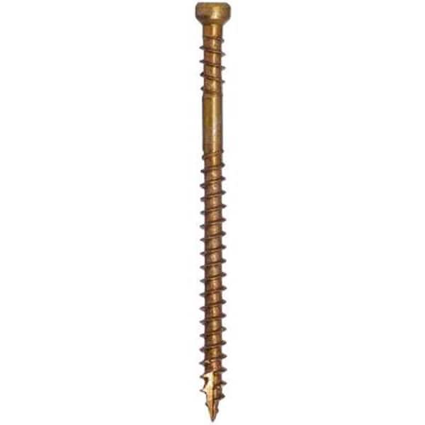 GRK Fasteners #8 in. x 2-1/2 in. Torx Drive Trim Head Finish/Trim RT Composite Wood Screw (300-Pack)