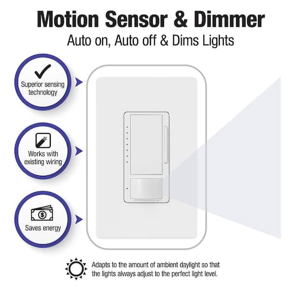 Lutron Motion Sensing Light Switches