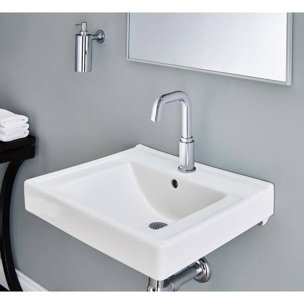 American Standard Serin Polished Chrome Touchless Single Hole Bathroom Sink Faucet American Standard Serin Polished Chrome Touchless Single Hole Bathroom Sink Faucet