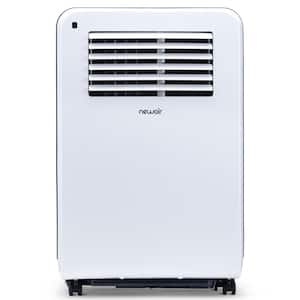 12,000 BTU (7,700 BTU, DOE) Portable Air Conditioner Cover 425 sq. ft. with Easy Setup Window Venting Kit - White