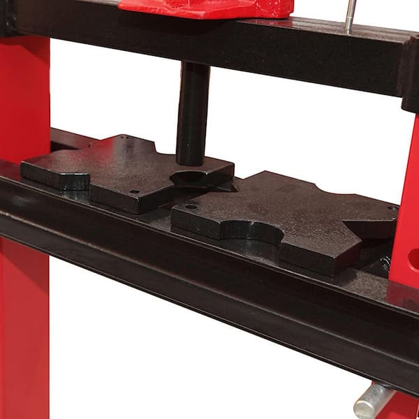 12 Ton Hydraulic Shop Floor Press, HD H-Frame Steel Construction