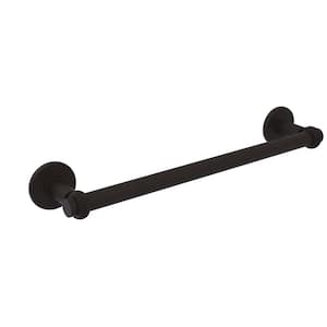 Continental Collection 30 in. Towel Bar with Twist Detail in Oil Rubbed Bronze