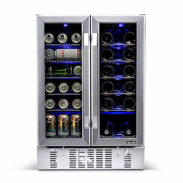 Edendirect 24 in. Beverage Refrigerator 18-Bottle Wine and 66-Can
