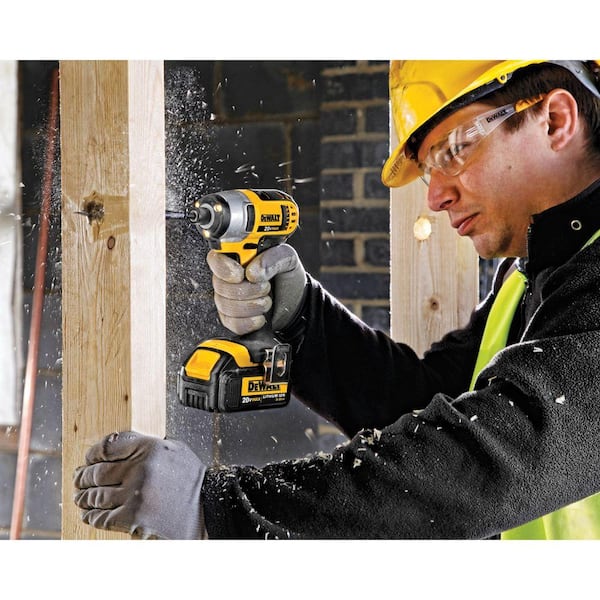 DEWALT 20V MAX Cordless 1/4 in. Impact Driver, (1) 20V 3.0Ah Battery, and  Charger DCF885L1 - The Home Depot