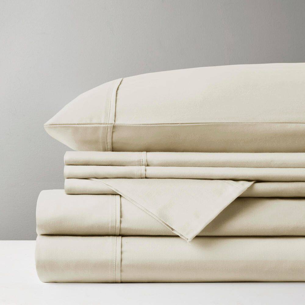 Ivory King 800 Thread Count Cotton Blend Sateen Sheet Set
