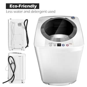 16.9 in. 0.79 cu. ft. High-Efficiency White Full-Automatic Top Load Washing Machine