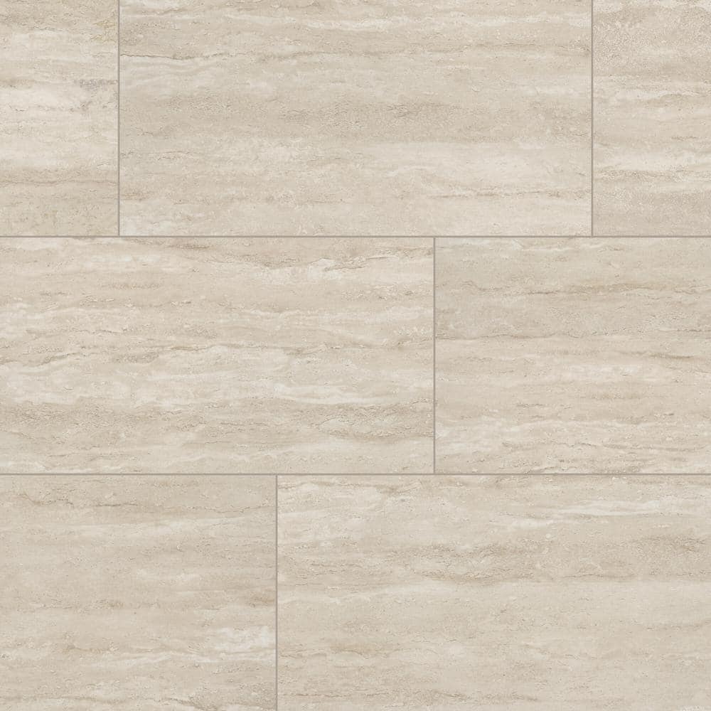 Daltile Secora Sandstone 15 in. x 30 in. Matte Porcelain Stone Look ...