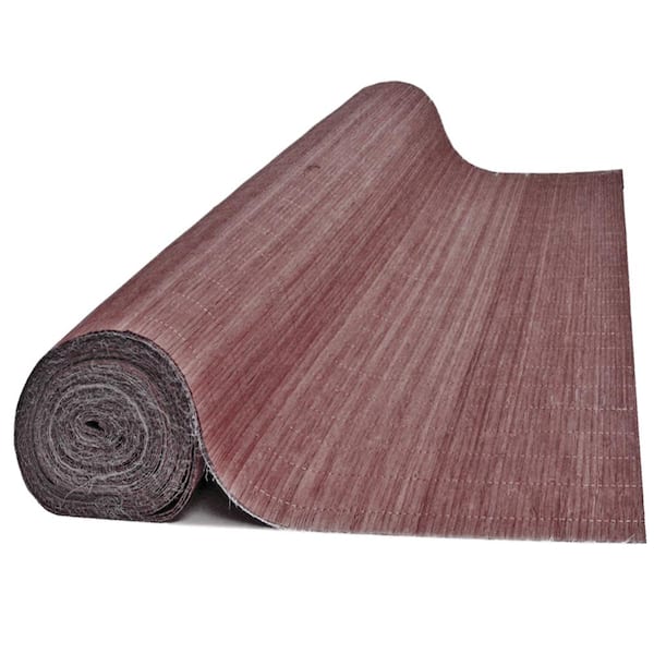 Backyard X-Scapes 4 ft. x 50 ft. Tatami Bamboo Wall Paneling Chocolate