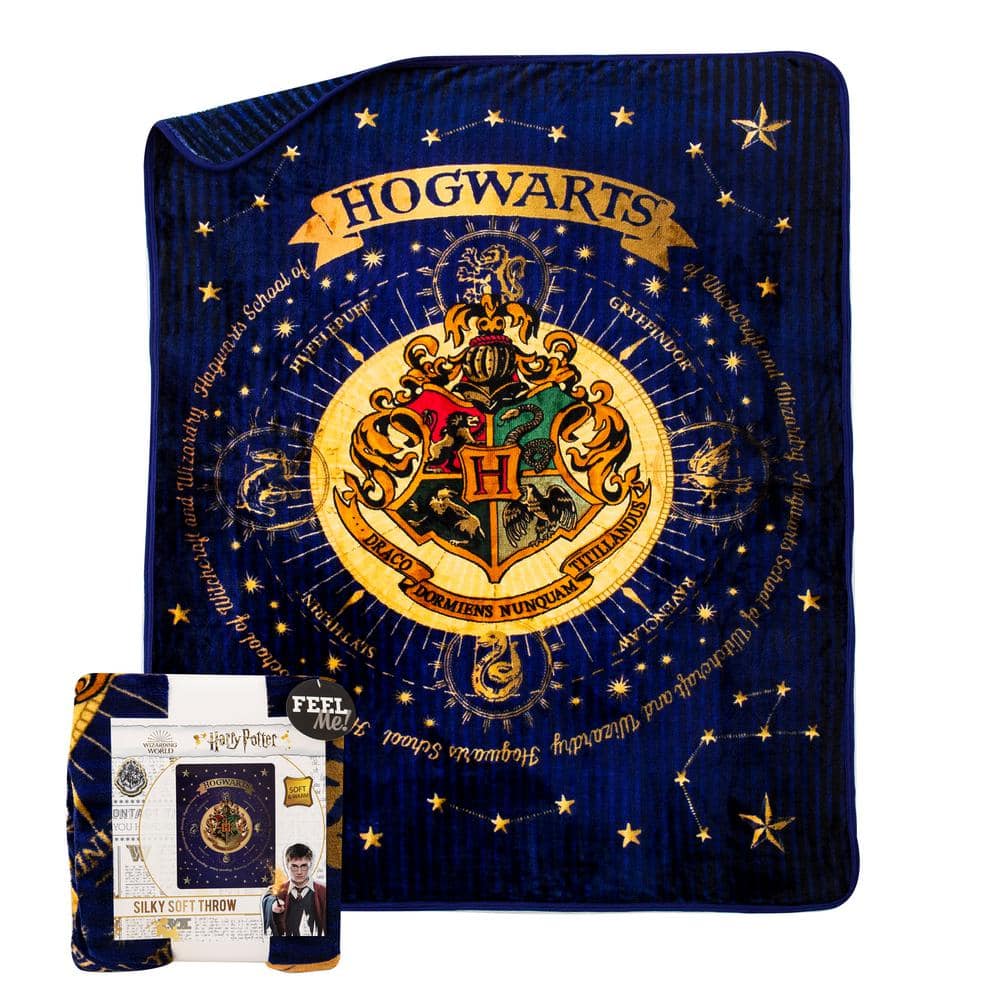 THE NORTHWEST GROUP Harry Potter House of Hogwarts Silk Touch Multi-Colored  Throw Blanket 1HPT074000001RET - The Home Depot