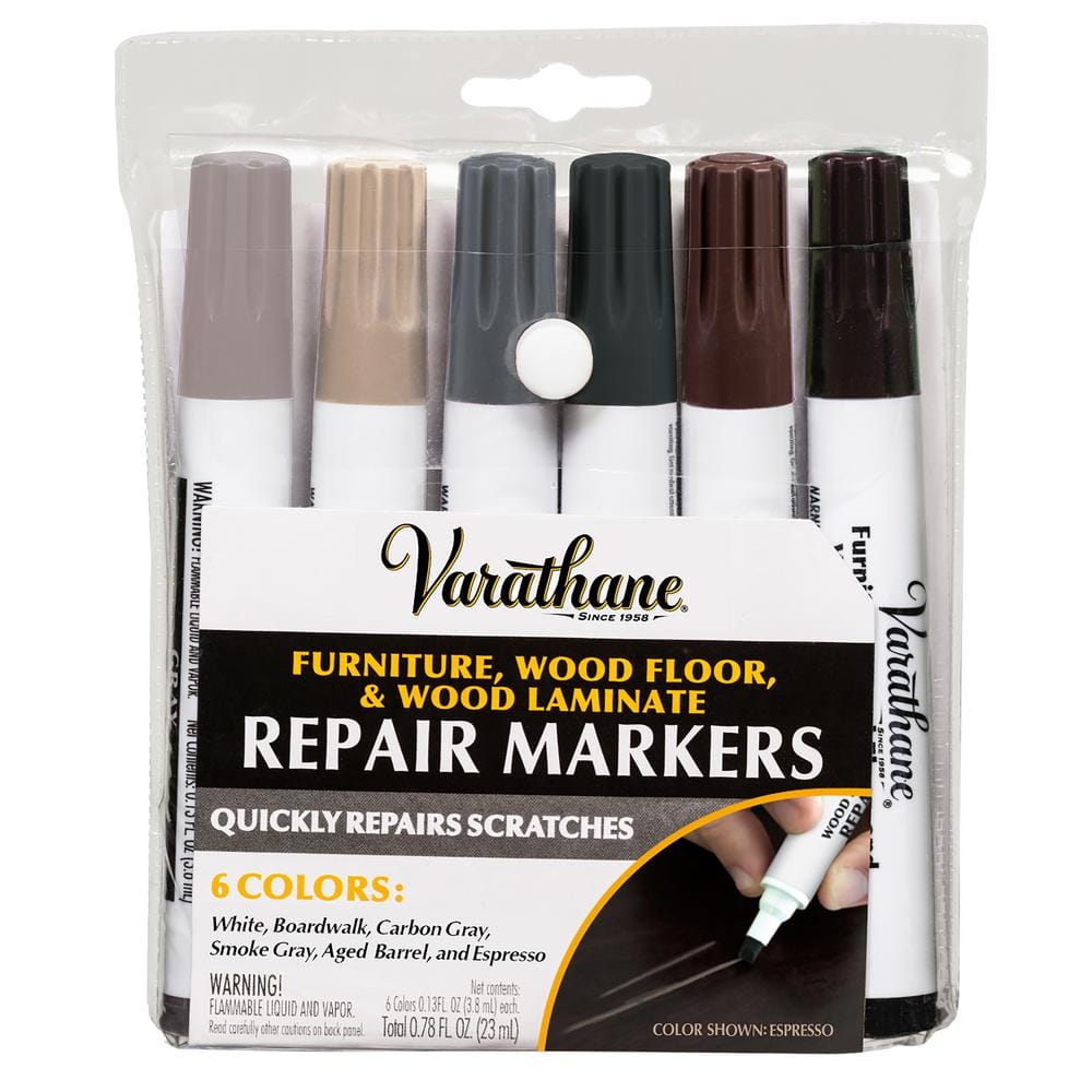 0.33 oz. White Wood Stain Furniture and Floor Touch-Up Marker